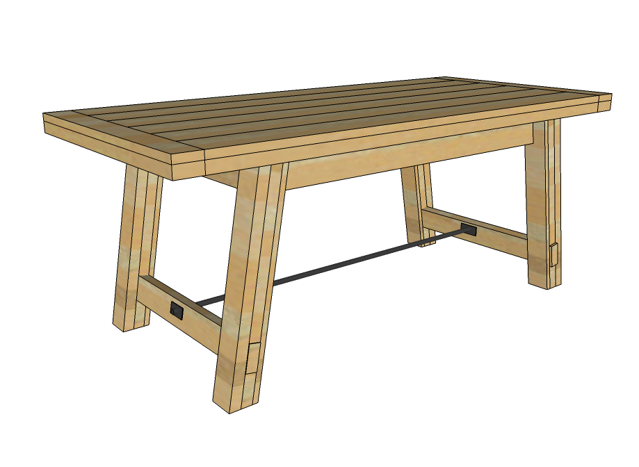 Dining Table Free Dining Table Bench Plans